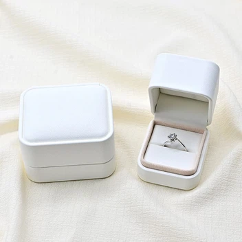 Custom PU Jewelry Boxes with Logo Custom PU Jewelry Boxes with Logo
