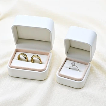 Custom PU Jewelry Boxes with Logo Custom PU Jewelry Boxes with Logo